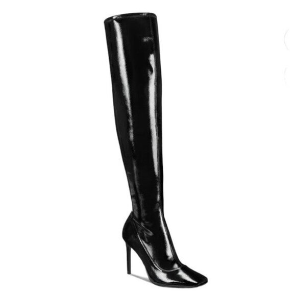 I.N.C International Concepts KEENAH Women's Heel Over-The-Knee Boots Black - Picture 6 of 6